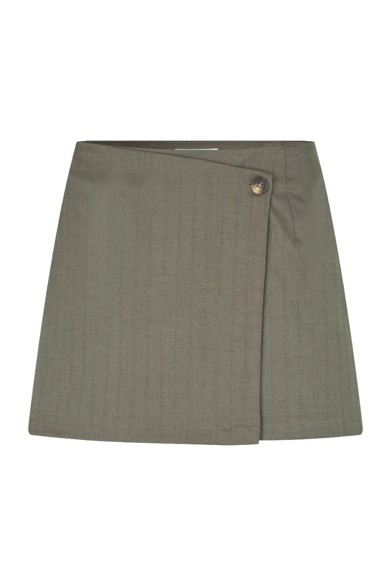 Modstrøm – Pedro Skirt – Chokolade Chip Slå-Om Nederdel
