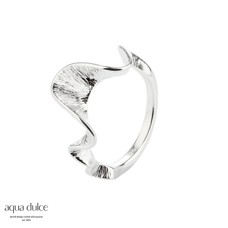Rhumba Ring i 925 Sterling Sølv - Nikkelfri Smykke