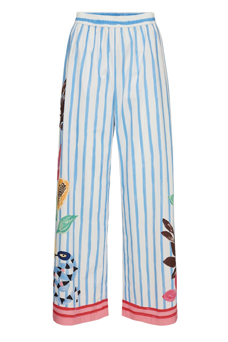N?mph - Bukser - Wendie Pants - Bright White
