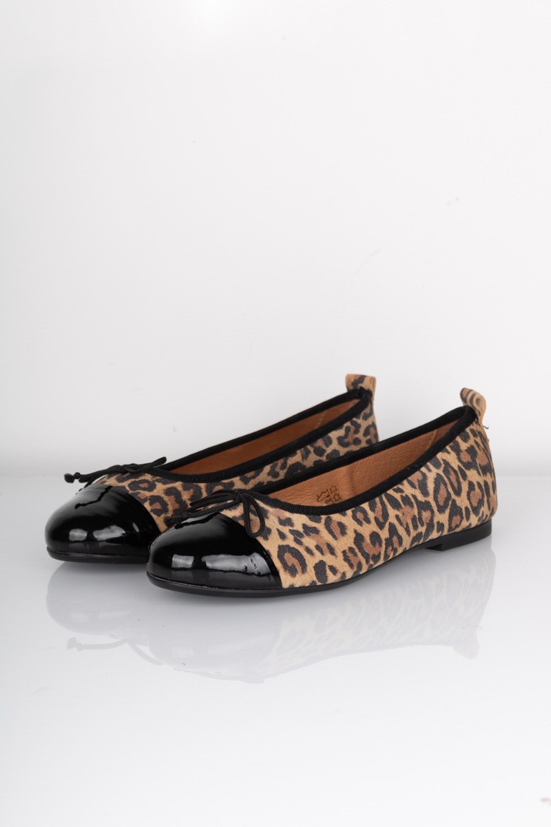 Pavement - Ballerina - Lucy i Leopardprint med Sløjfe