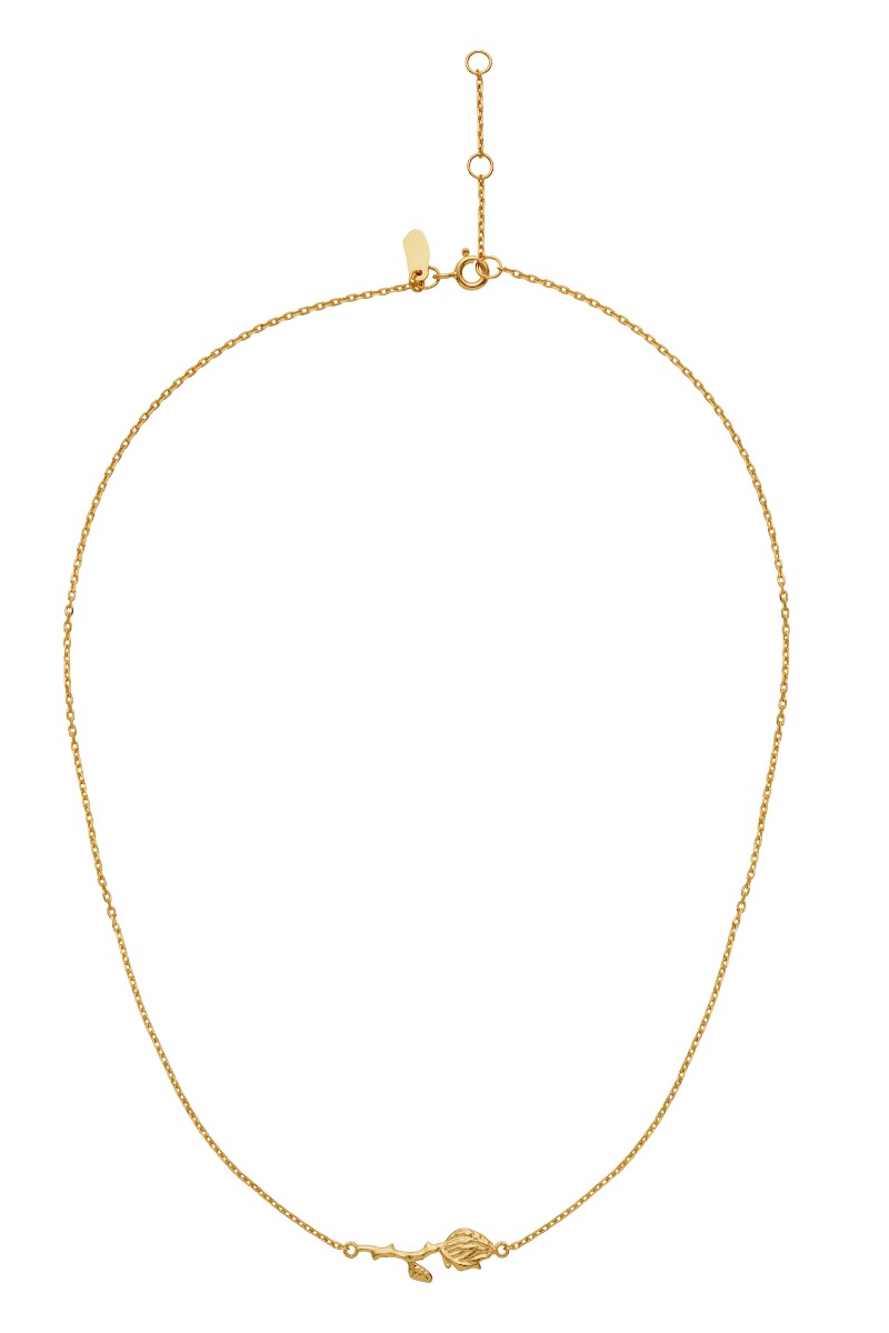 Maanesten - Rosanna Halskæde i Guld - Elegant Design