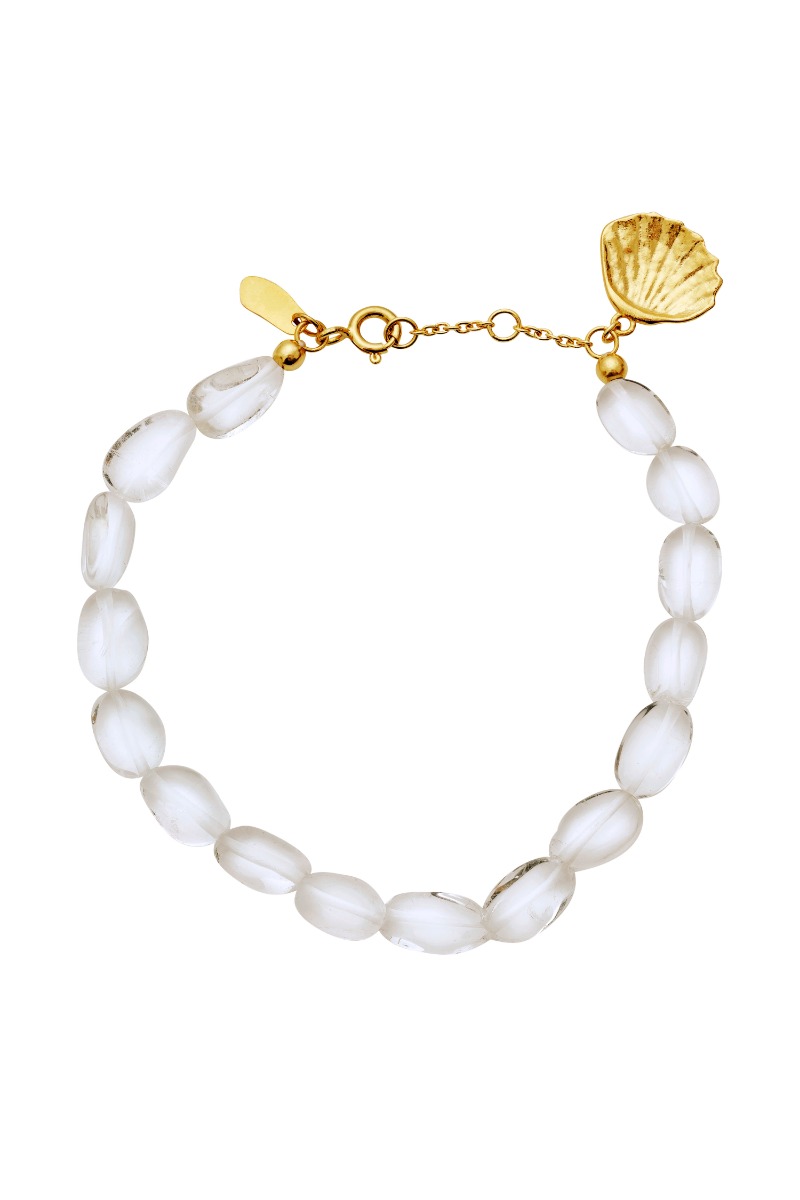 Maanesten - Simou Armbånd - Hav-inspireret Design i Guld