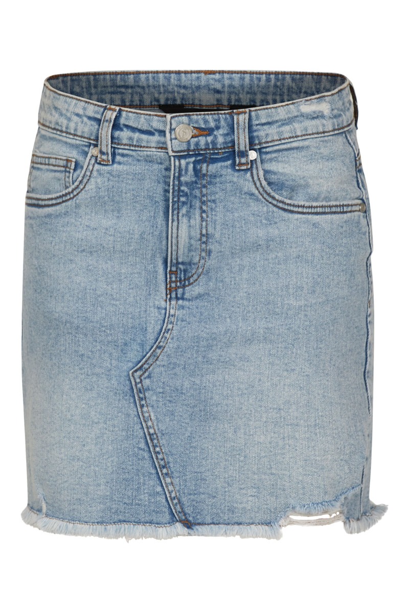 Sisters Point - Denim Nederdel - Onea-sk1 - Udsalg