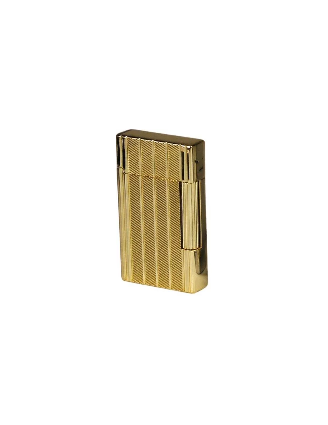Stilfuld Guld Lighter med Striber fra Sky - Kvalitet!