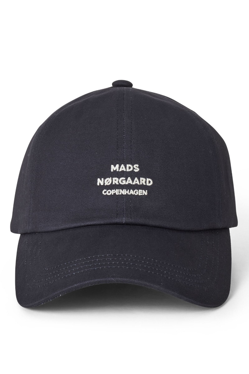 Mads Nørgaard Kasket - Soft Twill Cash Cap i Parisian Night