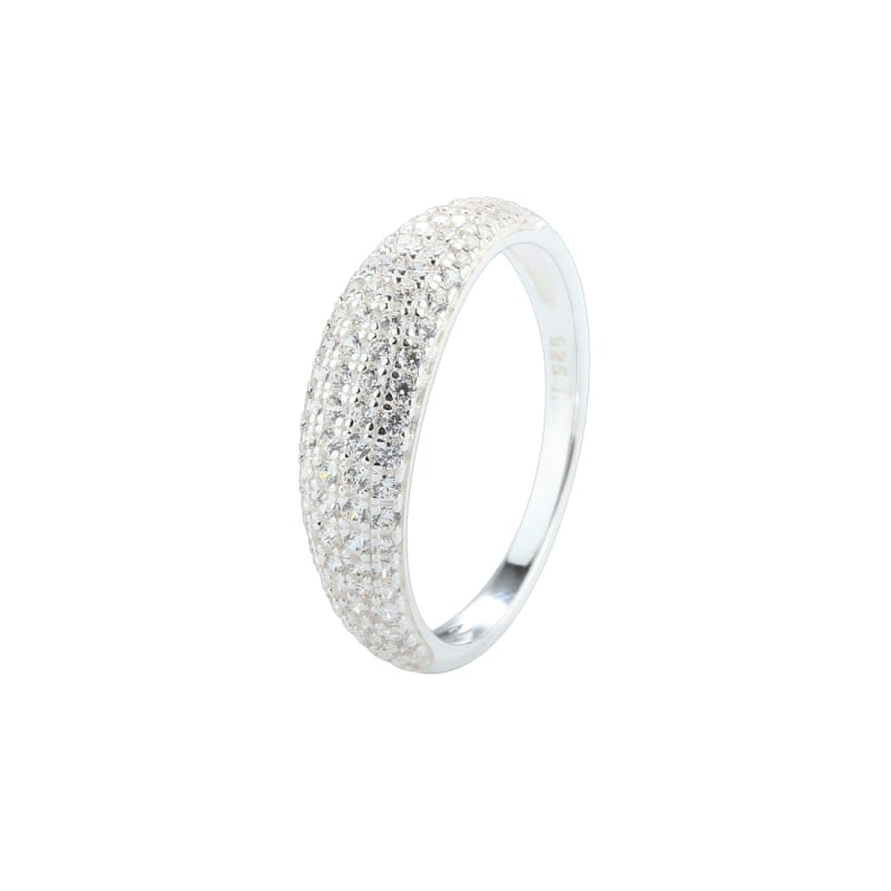 Daphne Hoop Small Silver Str 50