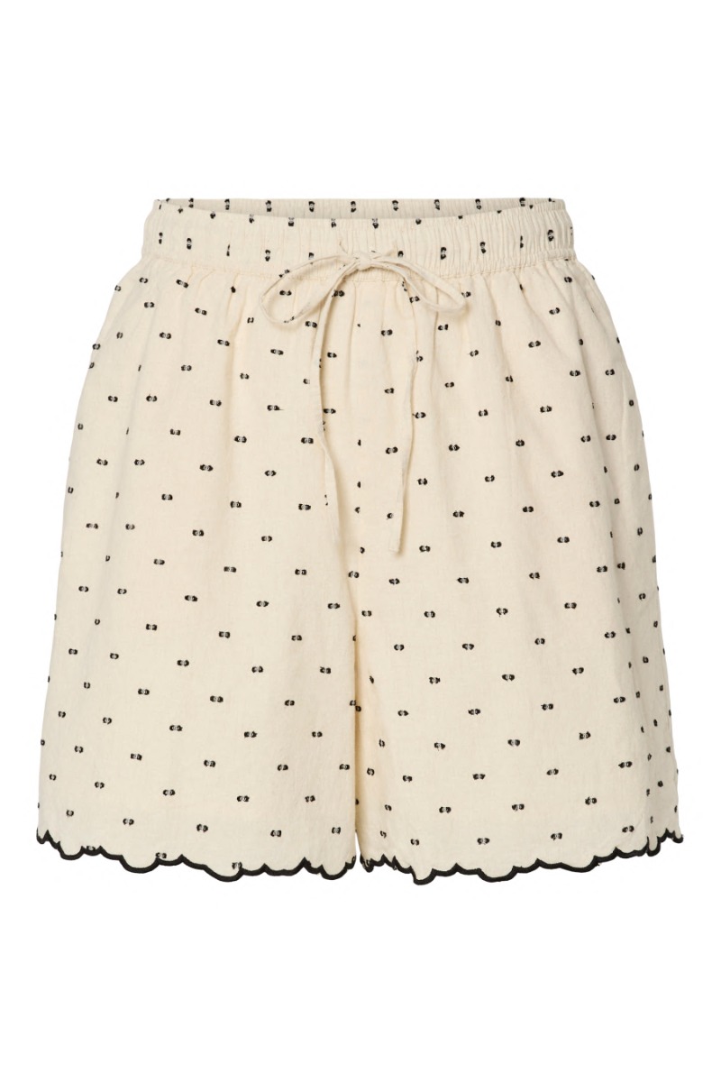 Yas - Sommer Shorts - Dobby Hw - Gardenia - 70% Rabat!