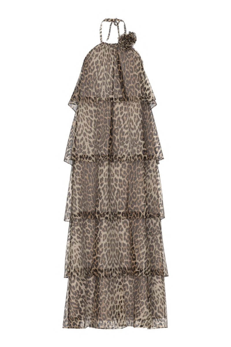 Pieces - Kjole - Clara Sl Long Layred Dress - Black