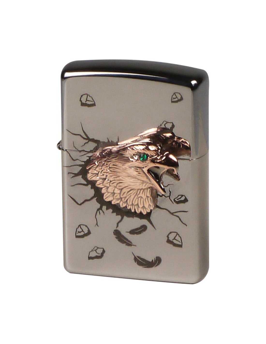 Zippo Lighter "Golden Eagle" Limited Edition med Swarovski