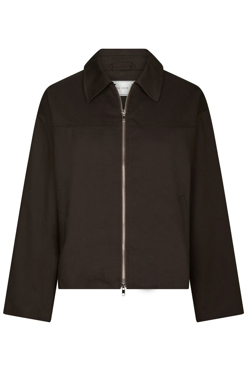 Neo Noir - Jakke - Titan Jacket - Dark Brown Levering I Marts