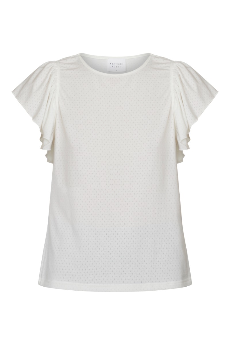Sisters Point - Top - Esema-ss - Cream til Udsalg!