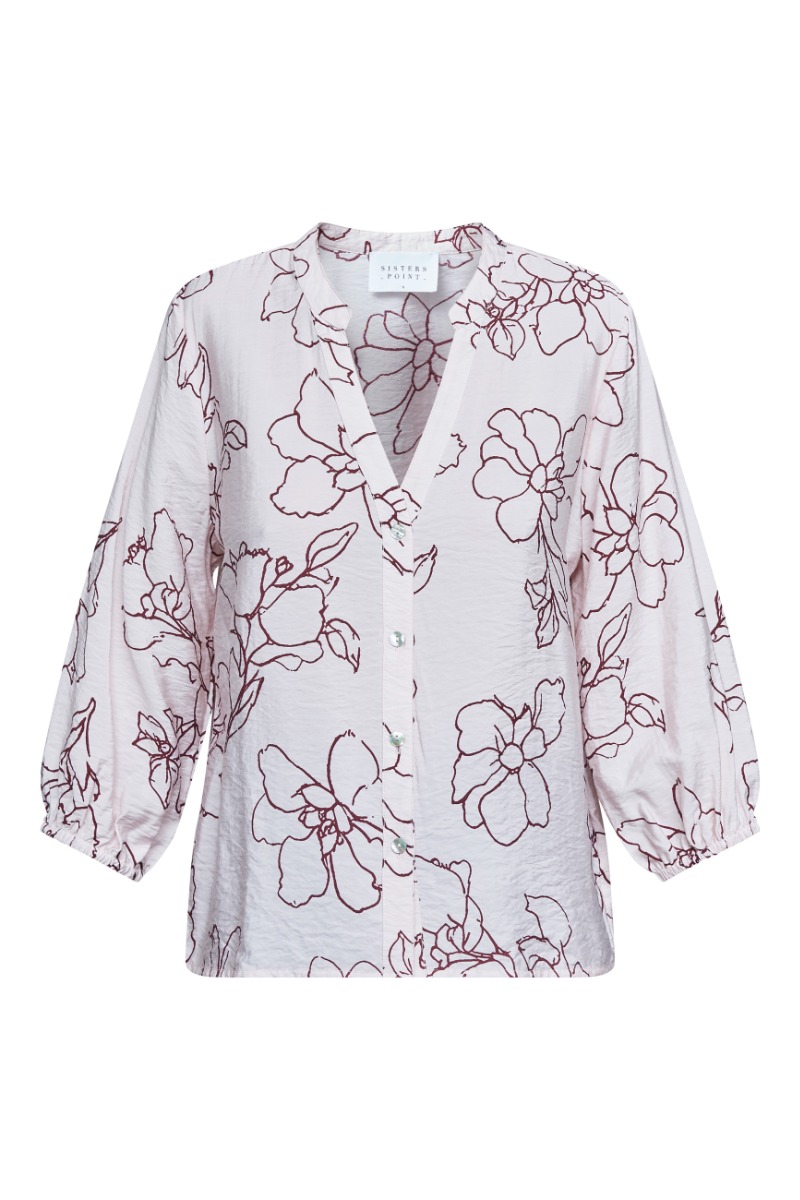 Sisters Point - Bluse - Viaba-sh5 - Rosebordeaux Udsalg