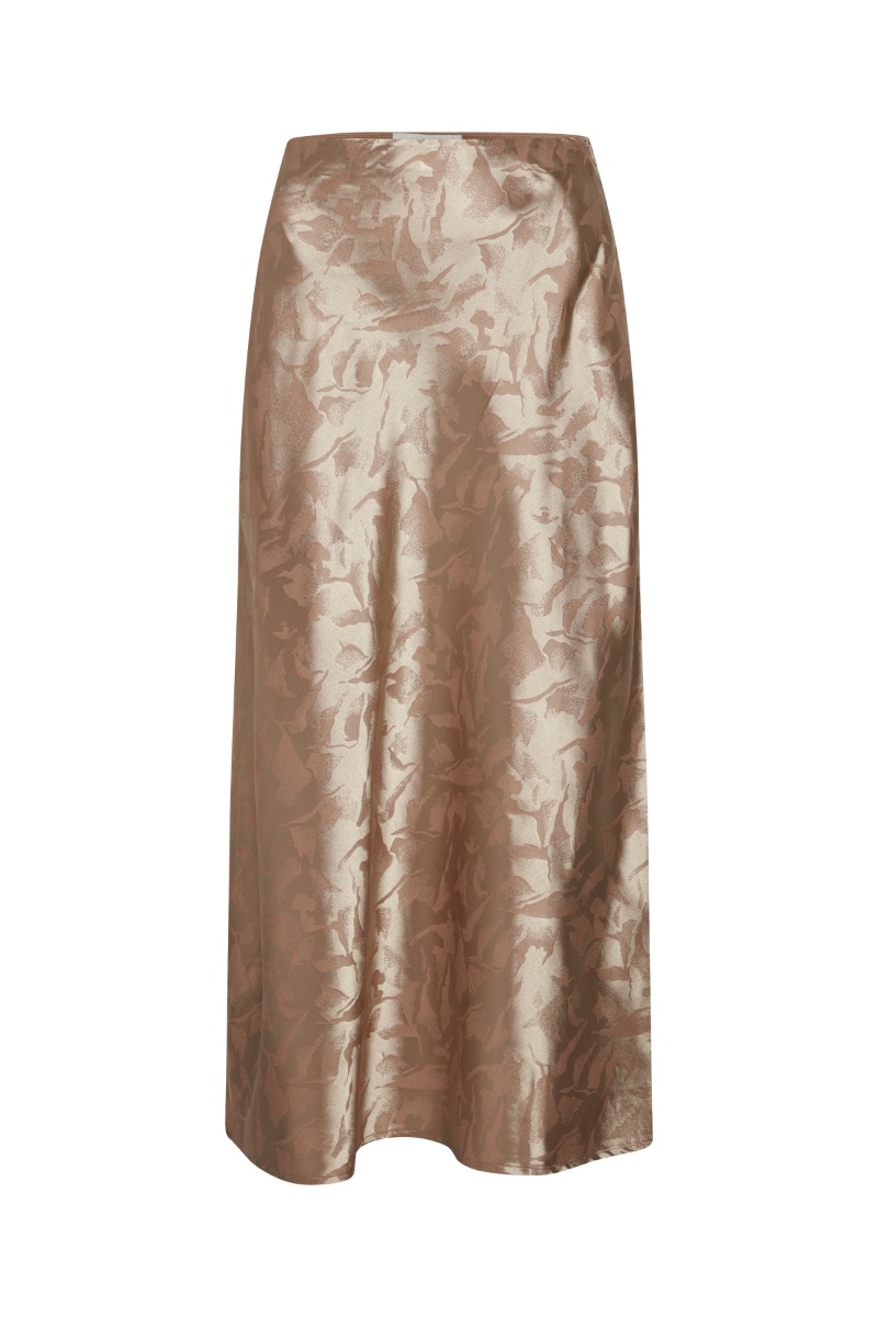 Ichi - Nederdel - Endra Jacquard Sk - Tannin Print
