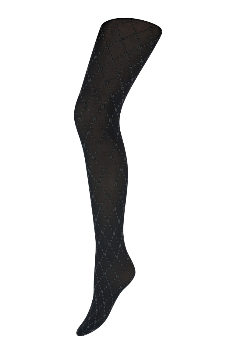 Hype The Detail - Klassiske Tights 50 Den - Black Jewel Box