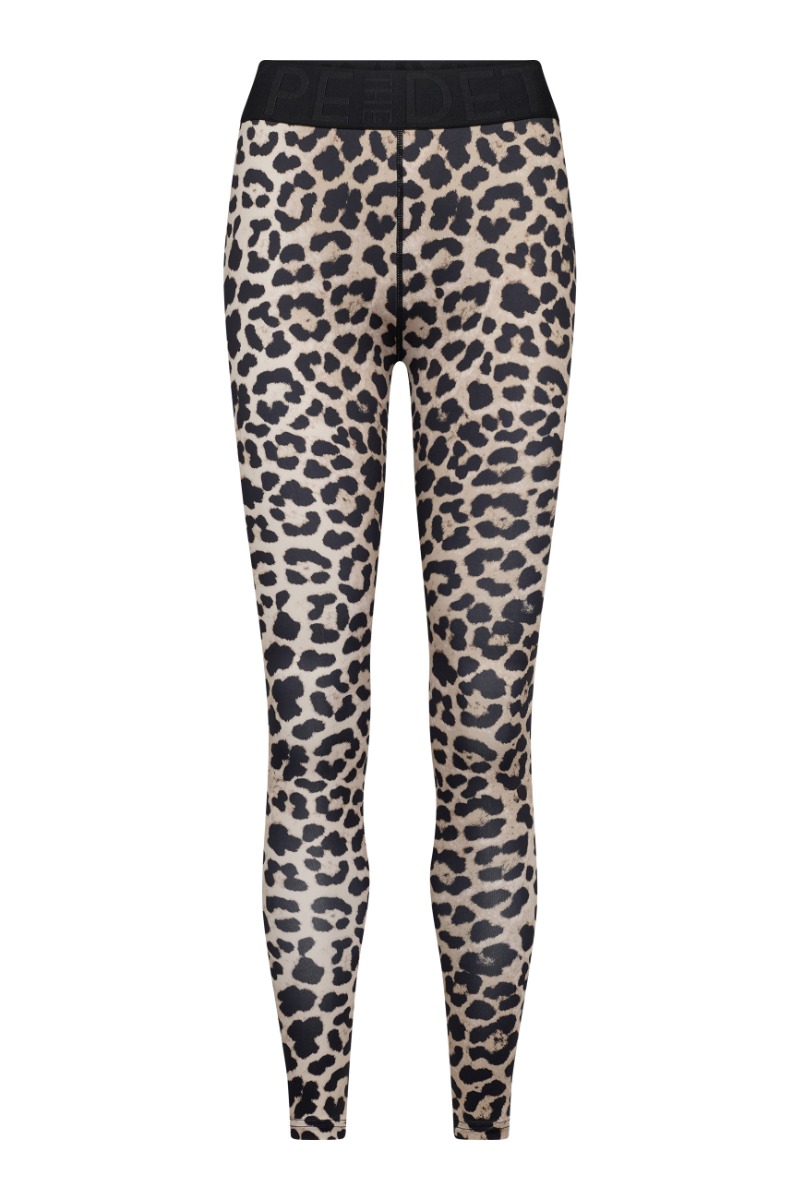 Hype The Detail - Multifarvet Leopard Print Leggings