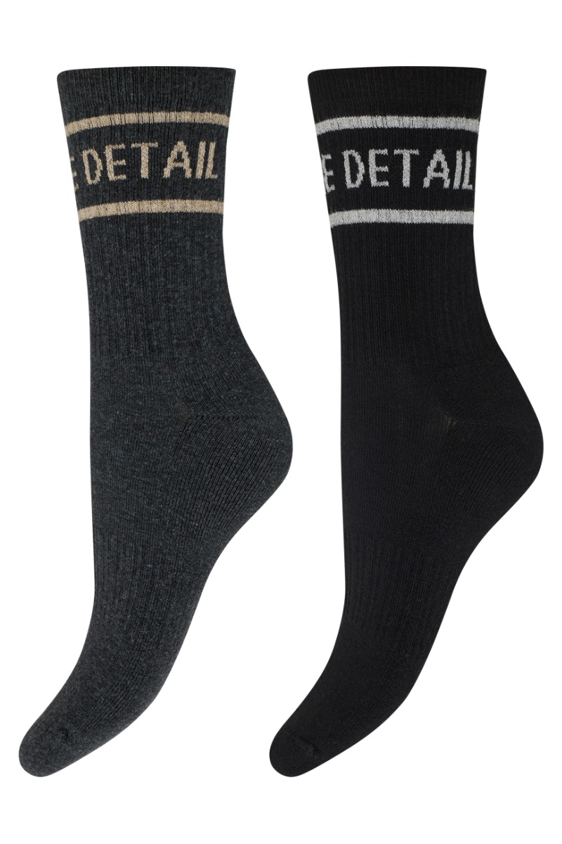 Hype The Detail - Tennis Strømper 2-pak - Multifarvet Glimmer