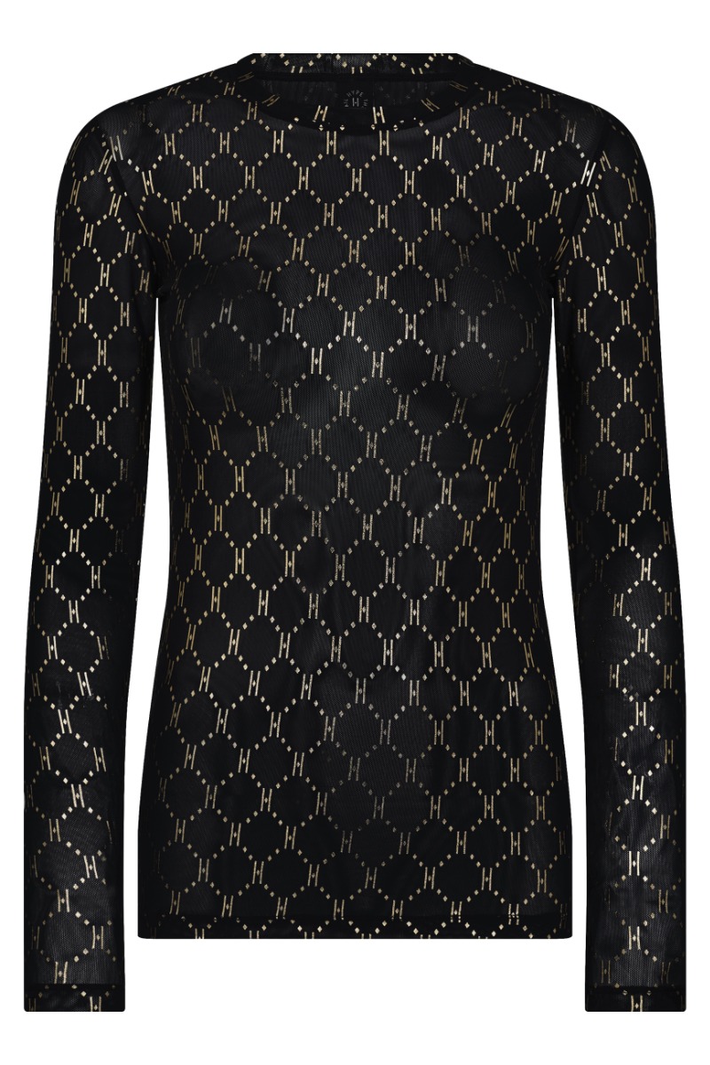 Hype The Detail - Bluse med klassisk logo print