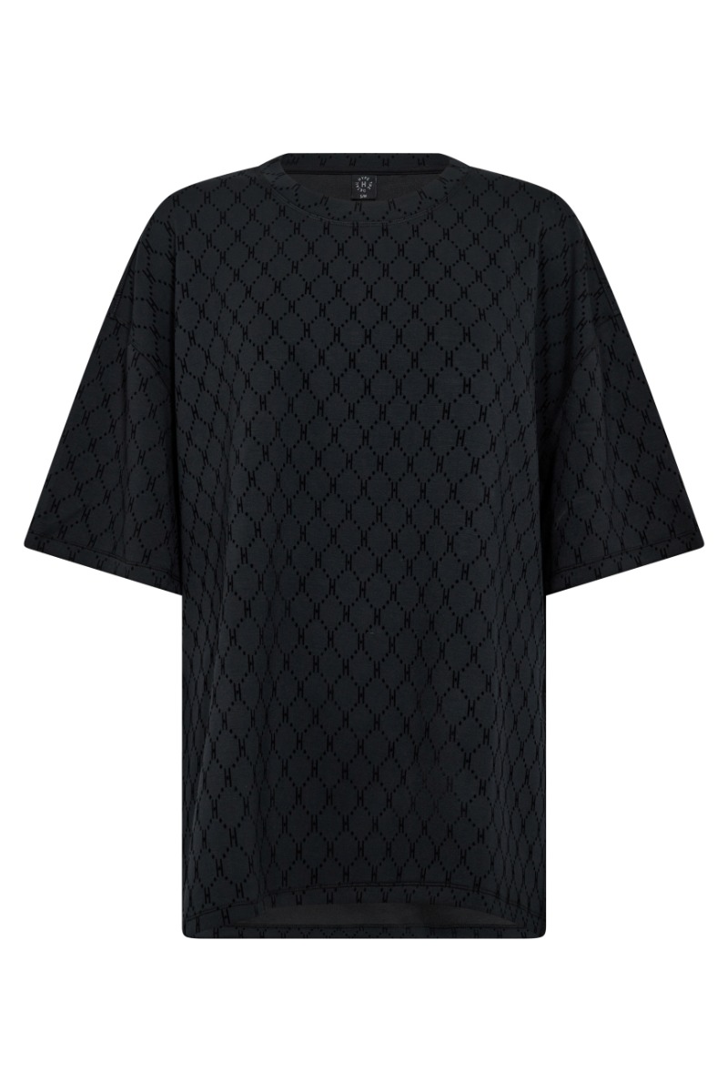 Hype The Detail - Oversize T-shirt - Black Jewel Box