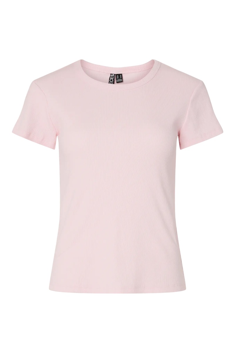 Pieces - T-shirt - May Ss Tee - Pink-a-boo