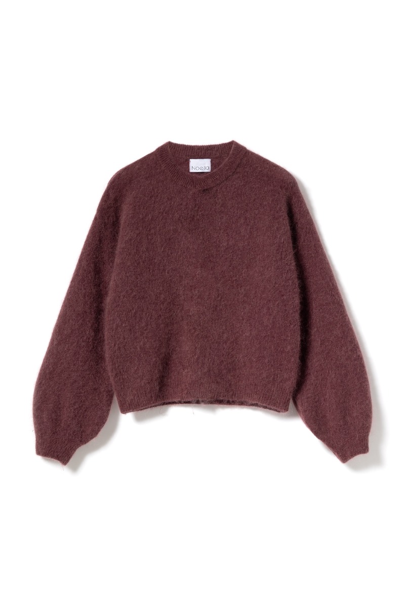 Noella - Kae Knit Cardigan - Rust Rød Elegance