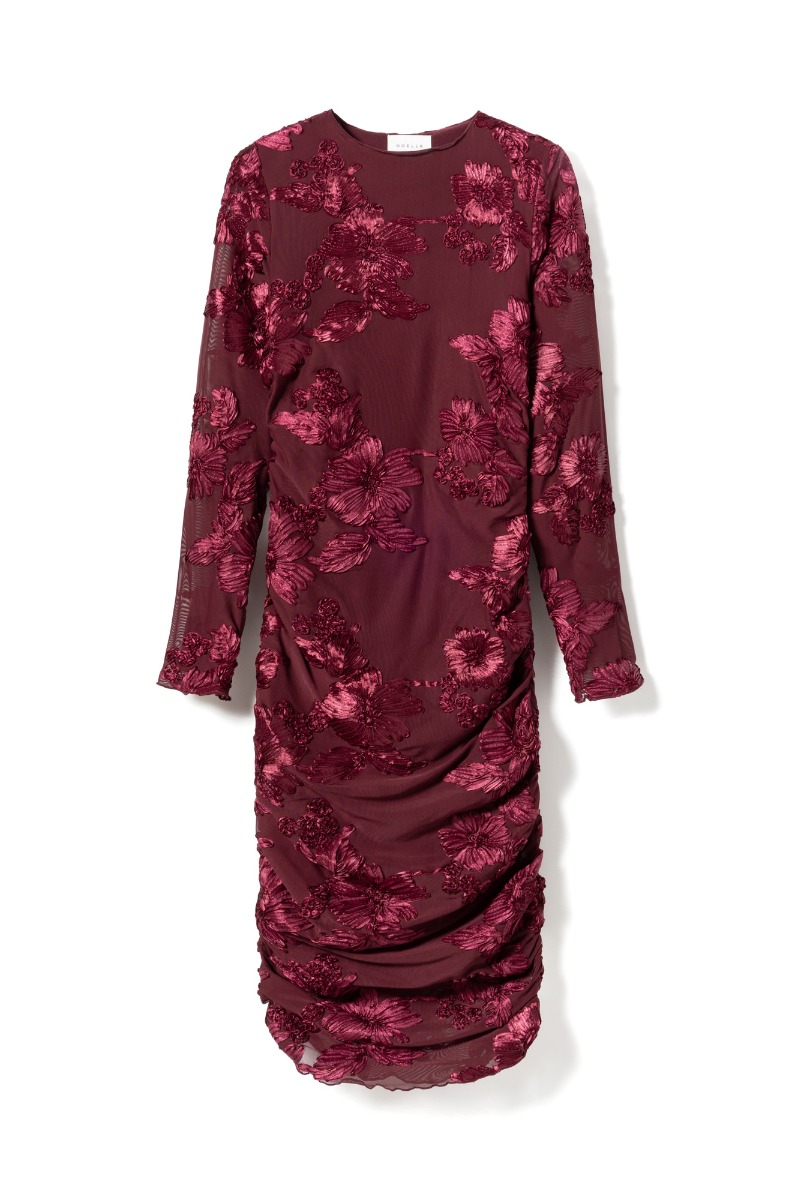 Noella - Kjole - Lavinia Ls Dress - Winetasting