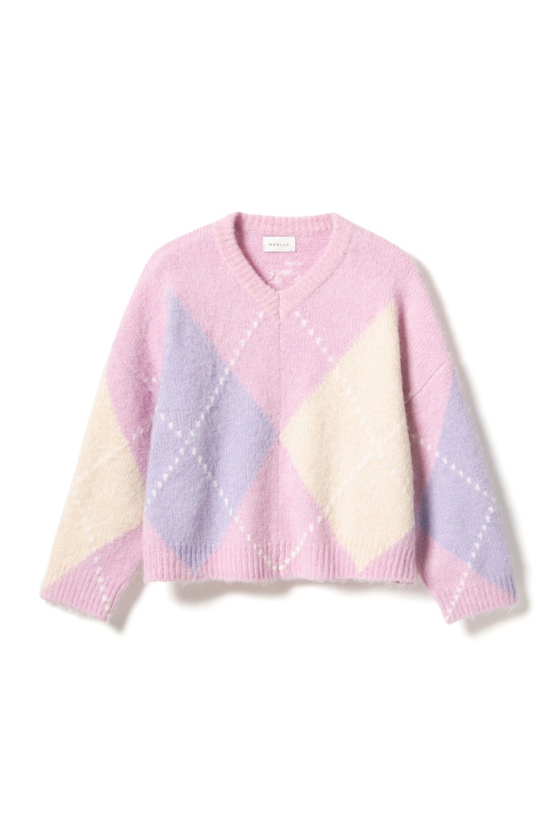 Noella - Lai Knit Strik i Pink Mix - Forudbestil nu!