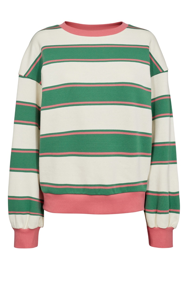 Nümph - Lappi Sweatshirt - Frisk Farvekombination!