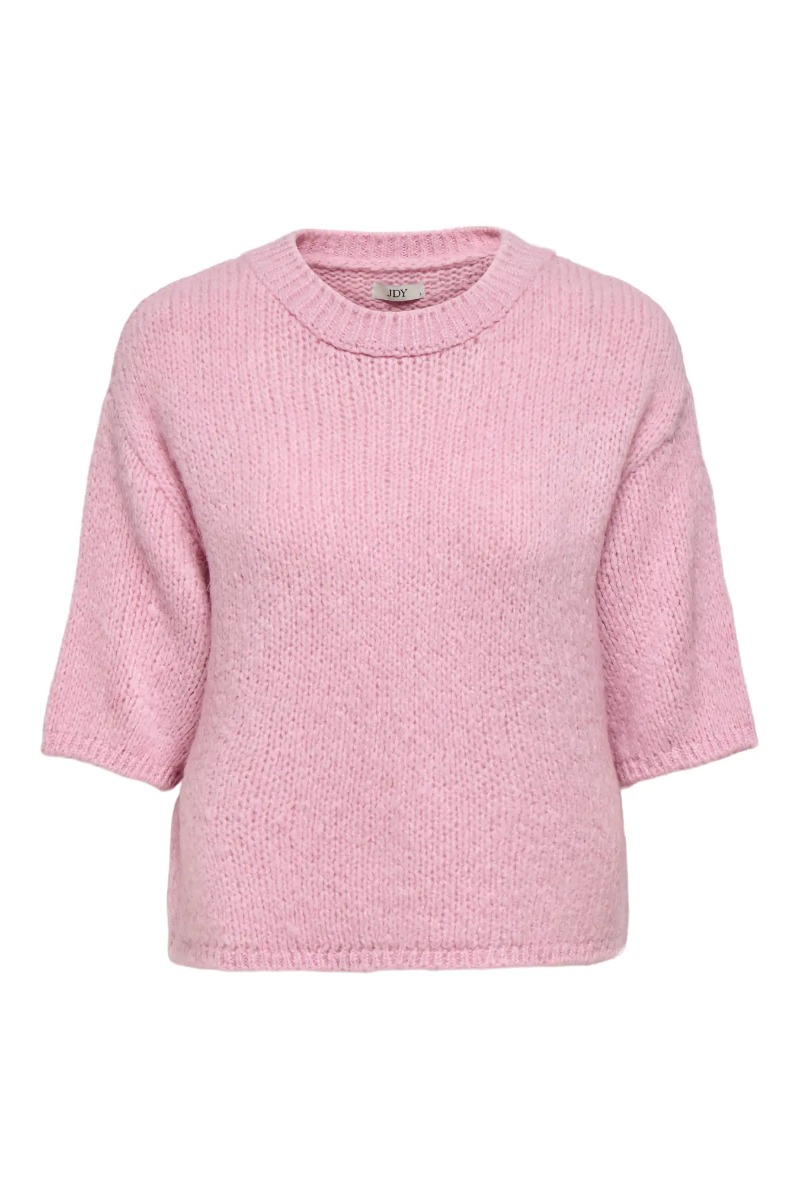 JDY T-shirt - Linea Ss Pullover O-neck - Fragrant Lilac