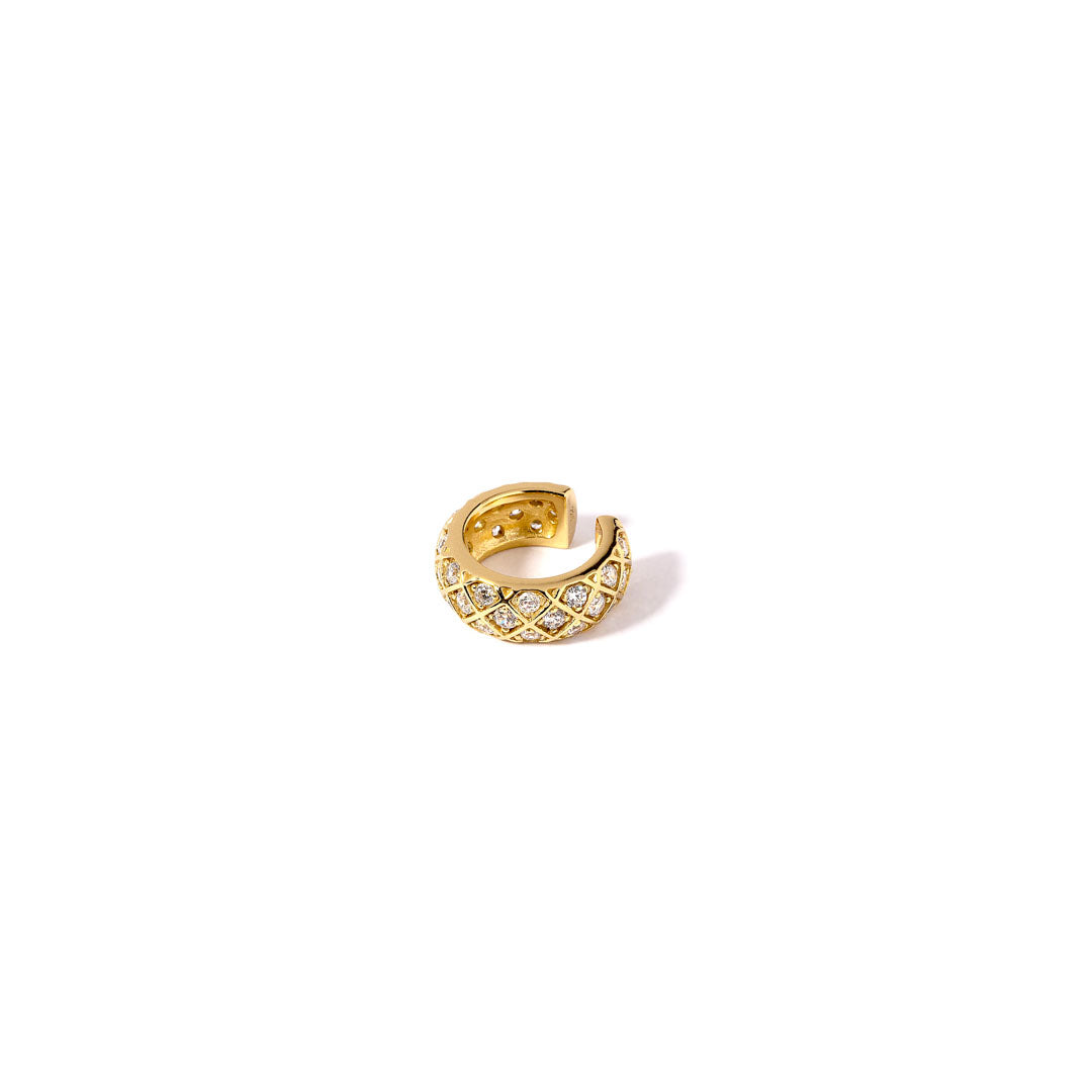 Cuff ørering - Blingthing - 18 Karat Forgyldt Sølv