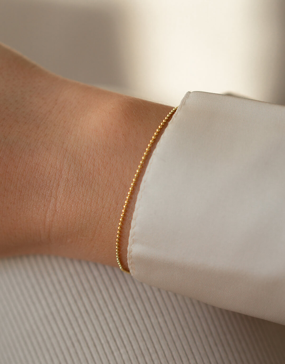 Bubbles - Guld Armbånd