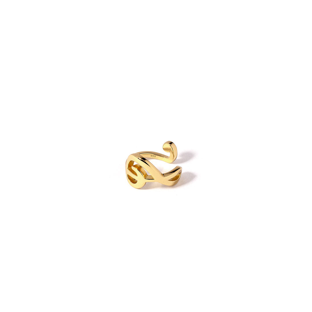 Cuff ørering - Inkey - 18 Karat Forgyldt Sølv