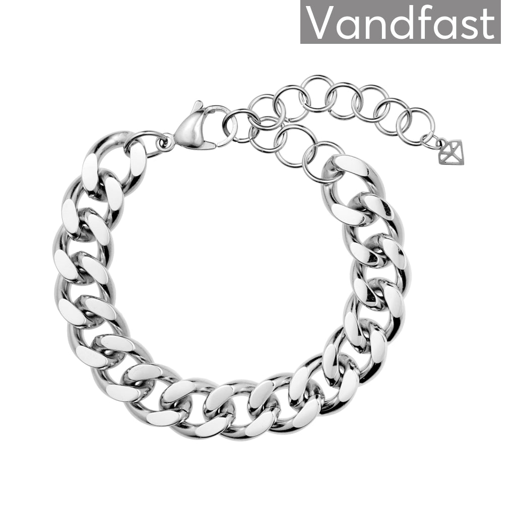 Annebrauner Chunky Panzer Armbånd - Eksklusiv Smykkeæske