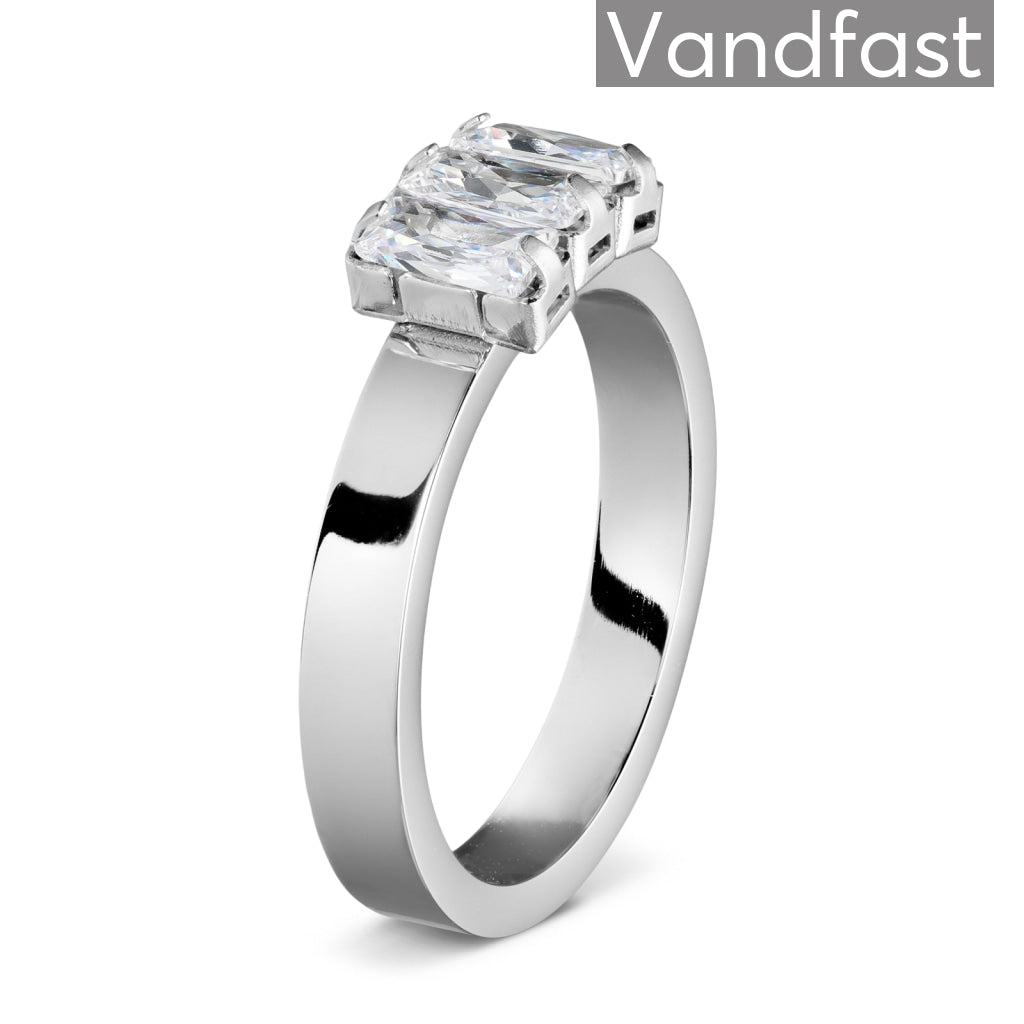 Annebrauner Deluxe Ring - Eksklusiv Smykkeæske med Zirkonia