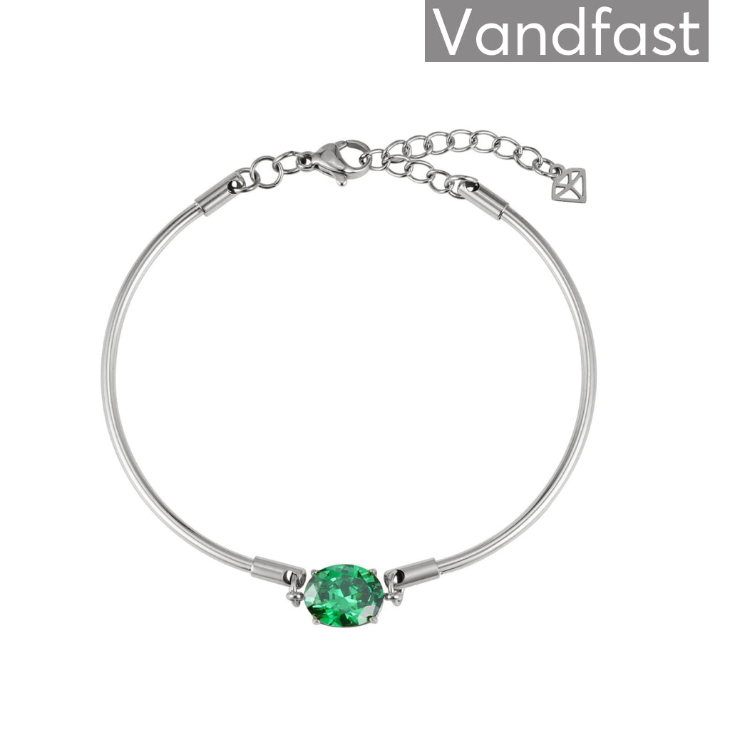 Eksklusivt Annebrauner Flora Green Armbånd i Smykkeæske