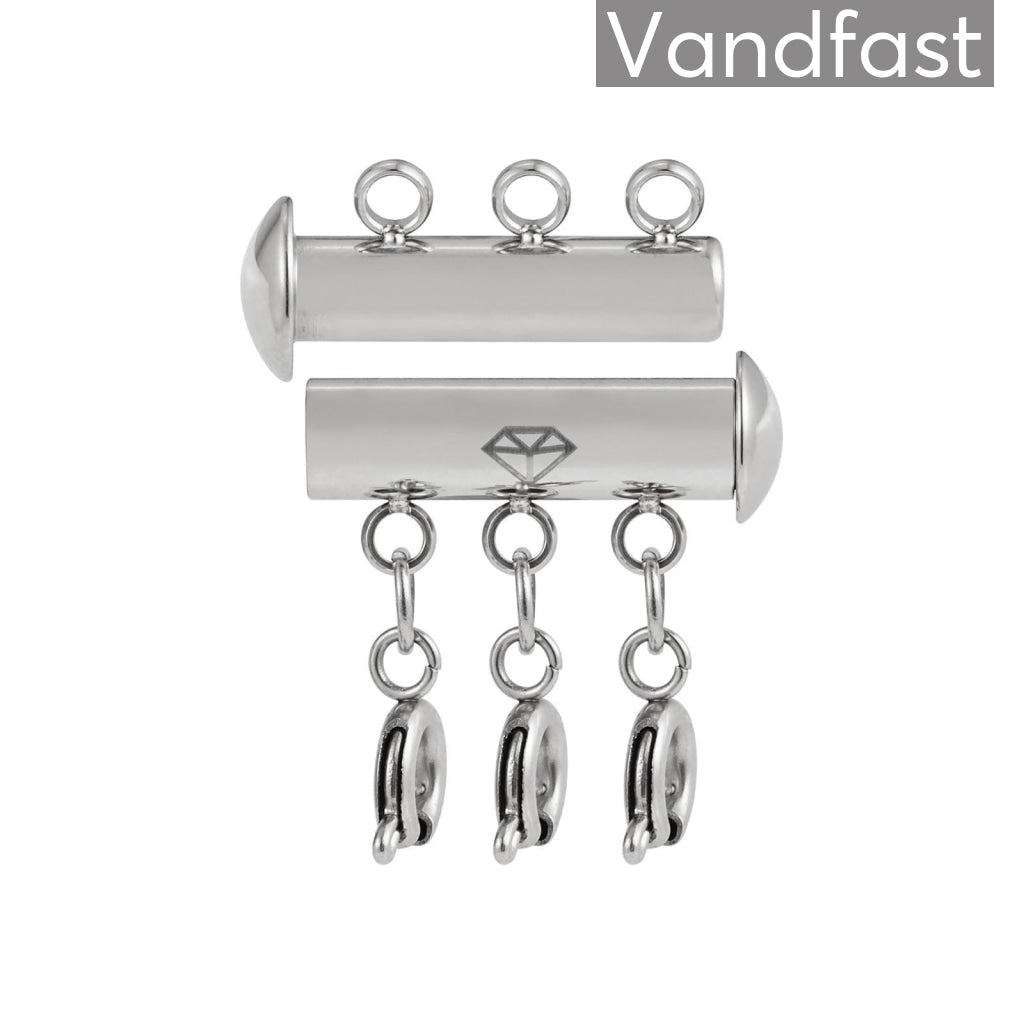 Annebrauner Magnetisk Smykkeboks med 3 Klemmer