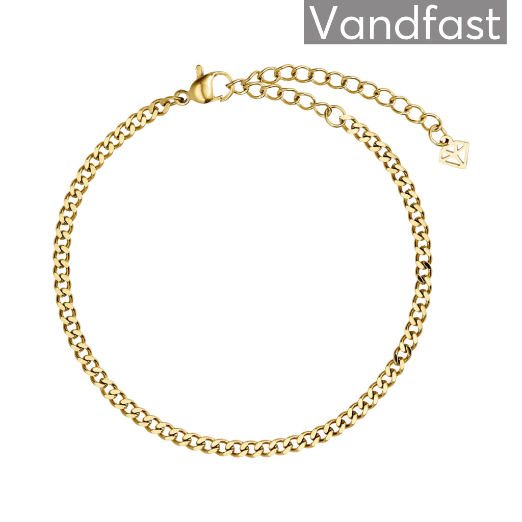 Annebrauner Panzer Armbånd 18k Guldbelagt - Elegant Smykke