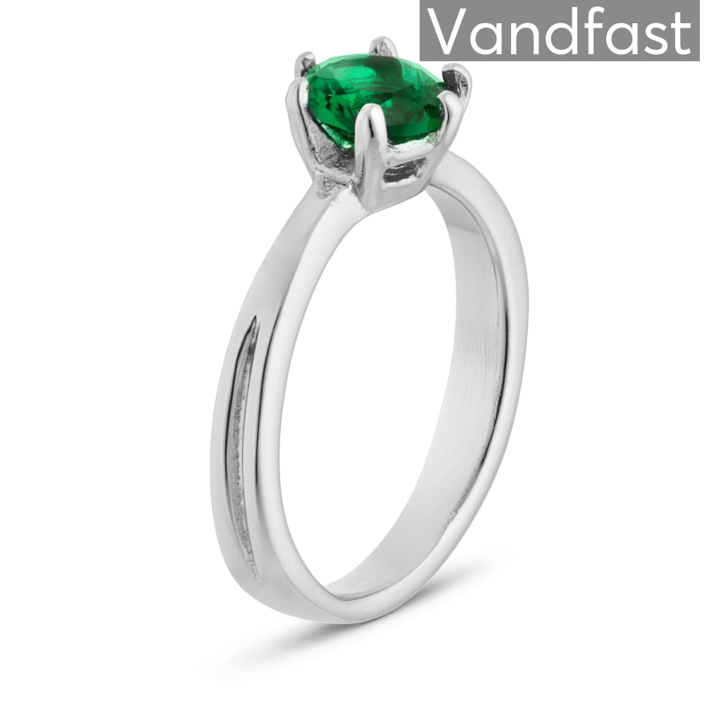 Annebrauner Prinsesse Ring i Jadegrøn - Elegance og Skønhed