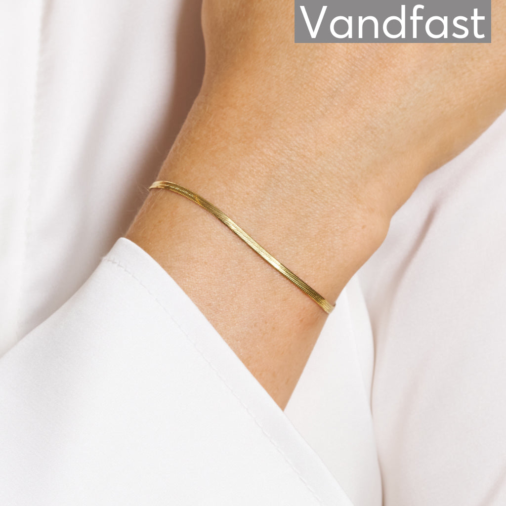 Annebrauner Slange Armbånd i 18K Guld – Eksklusivt Design