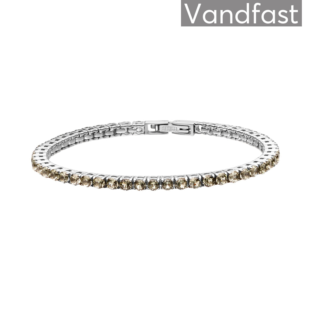 Annebrauner Tennis Petite Tourmaline Armbånd – Luksus Smykke