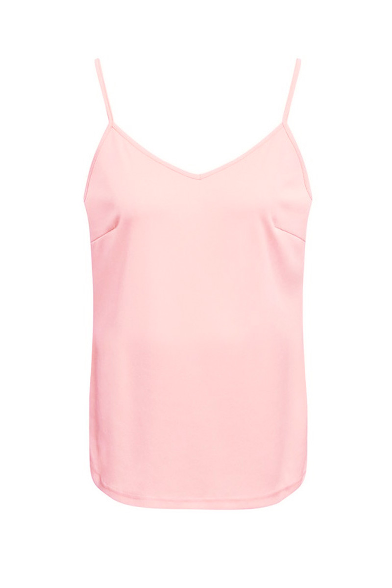 A-view - Slip Top - Lys Rosa til Gennemsigtige Bluser