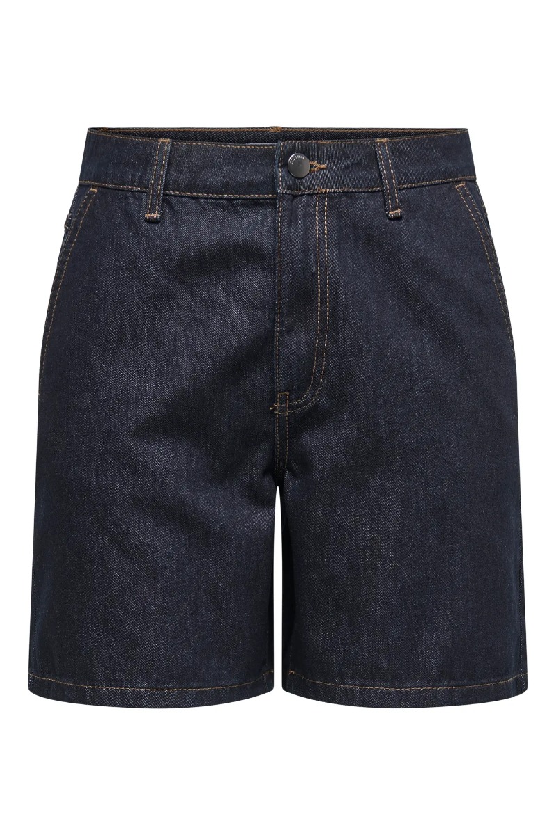 Jdy - Sansa Hw Shorts - Mørk Blå Denim Tilbud