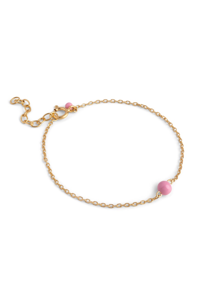 Enamel - Armbånd - Bracelet Balloon - Pink