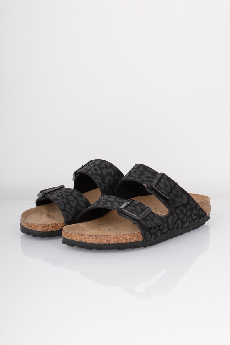 Birkenstock Arizona Sandal i Leo Black - Komfortabel Stil