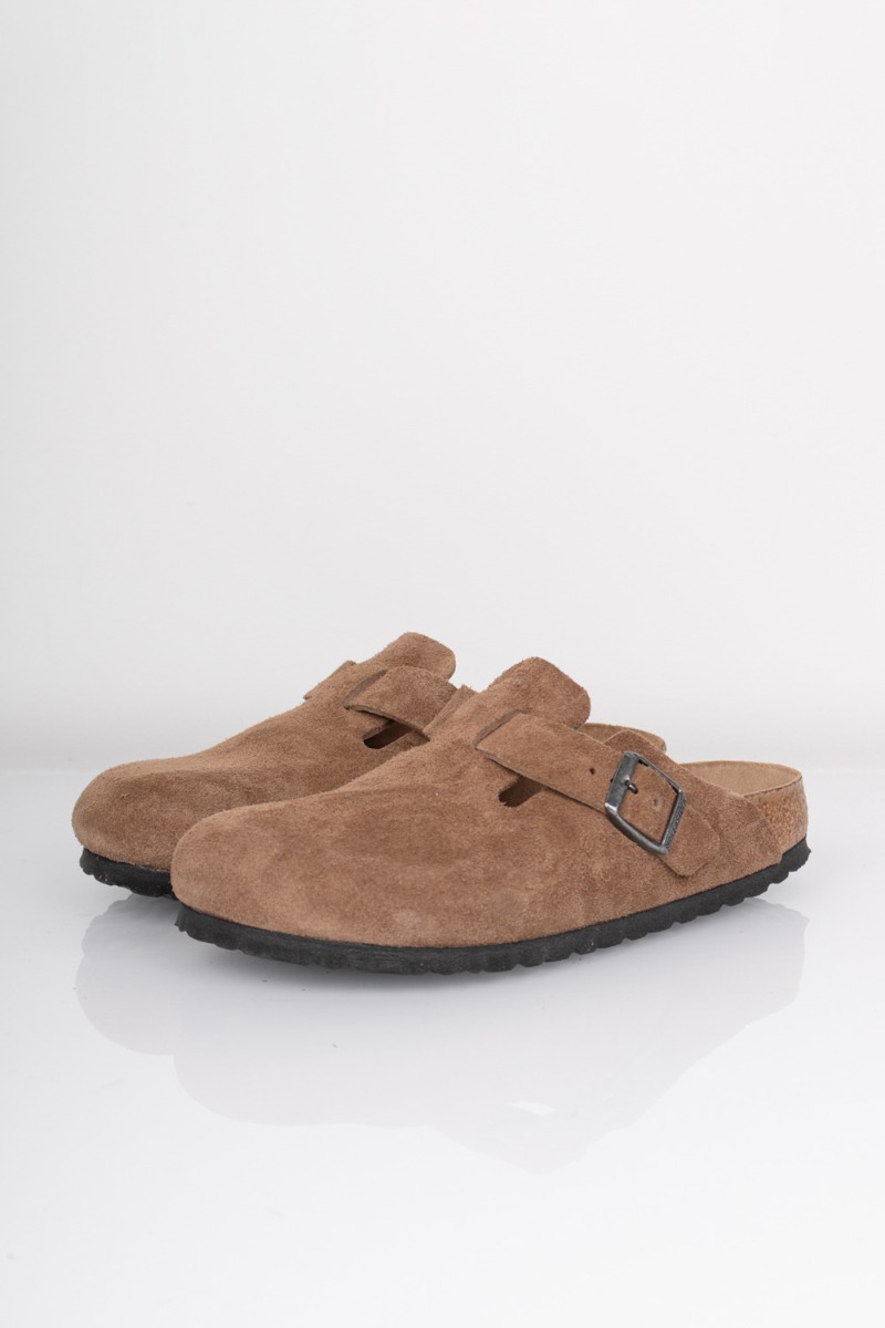 Birkenstock Sandaler - Boston i Mørk Te Farve