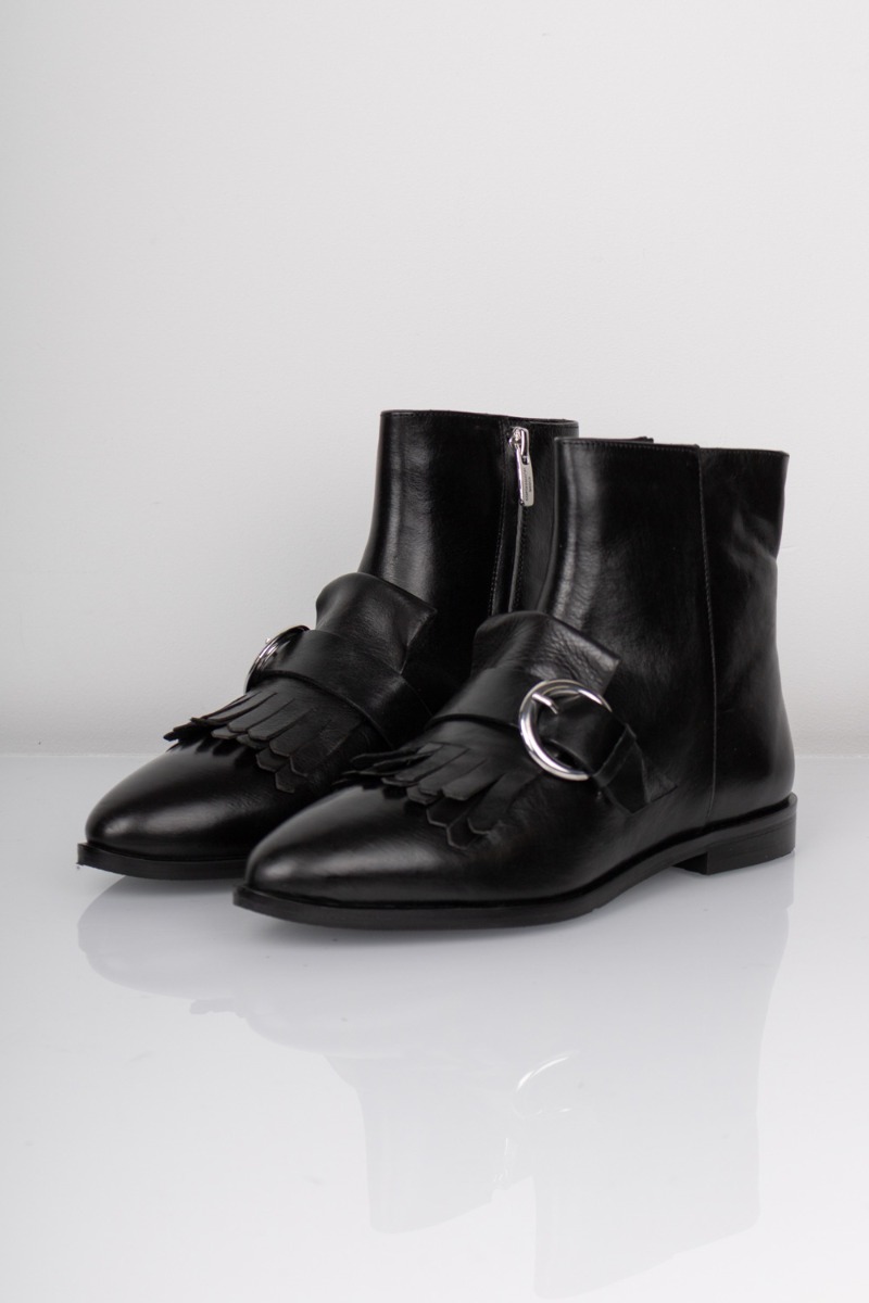 Copenhagen Shoes - Feminin Støvle - Black Jewel Box