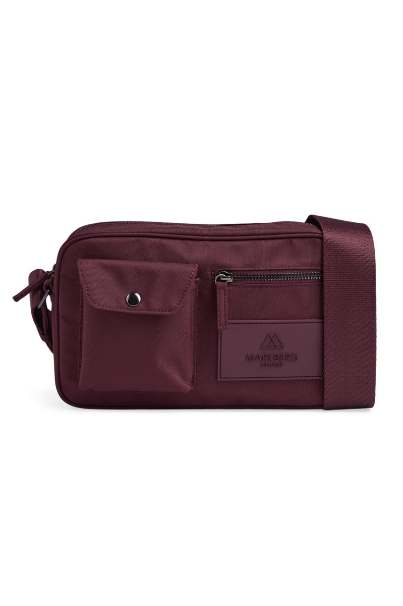 Markberg Darlambg Crossb Monochrome - Bordeaux Taske