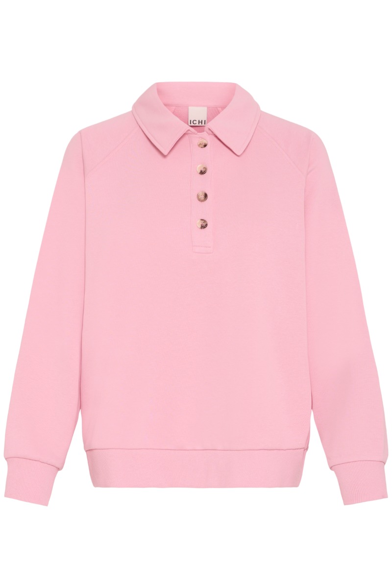 Ichi - Bluse - Demi Ls - Pink Nectar - Elegant og Blød