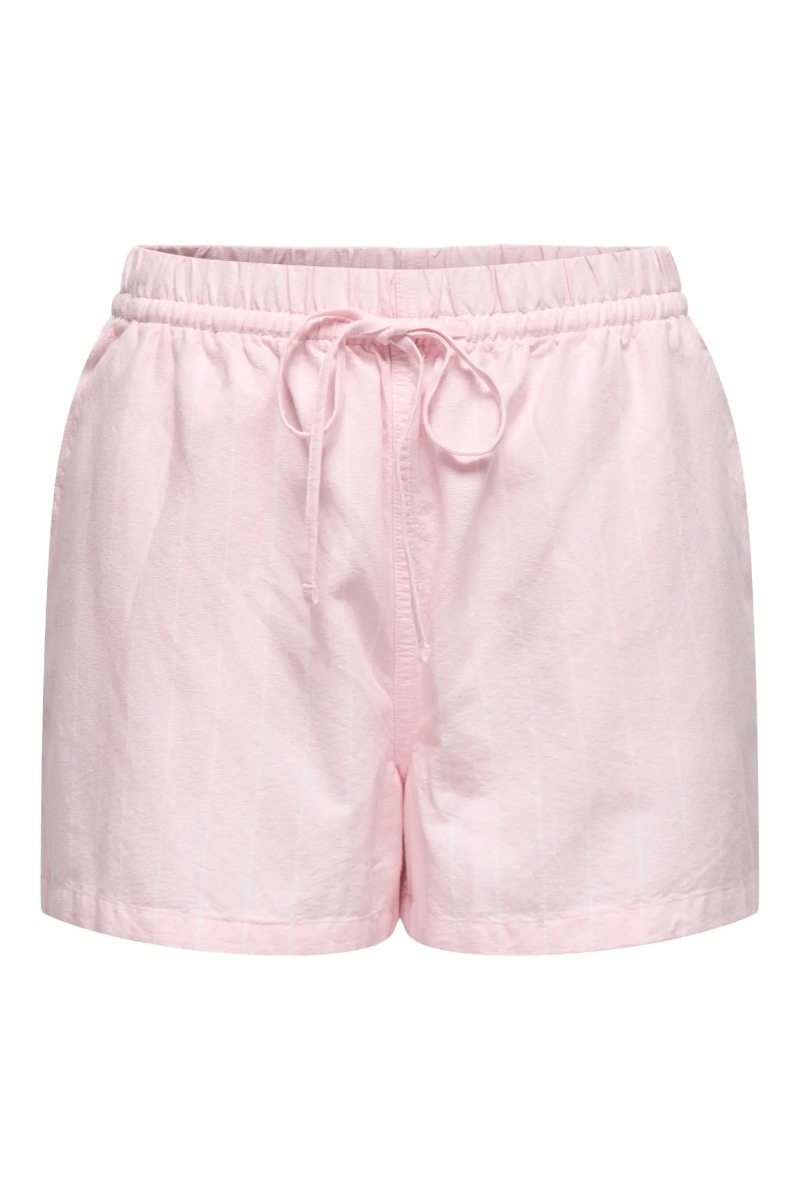 Jdy - Shorts - Lala Mw - Chalk Pink Striber på tilbud!