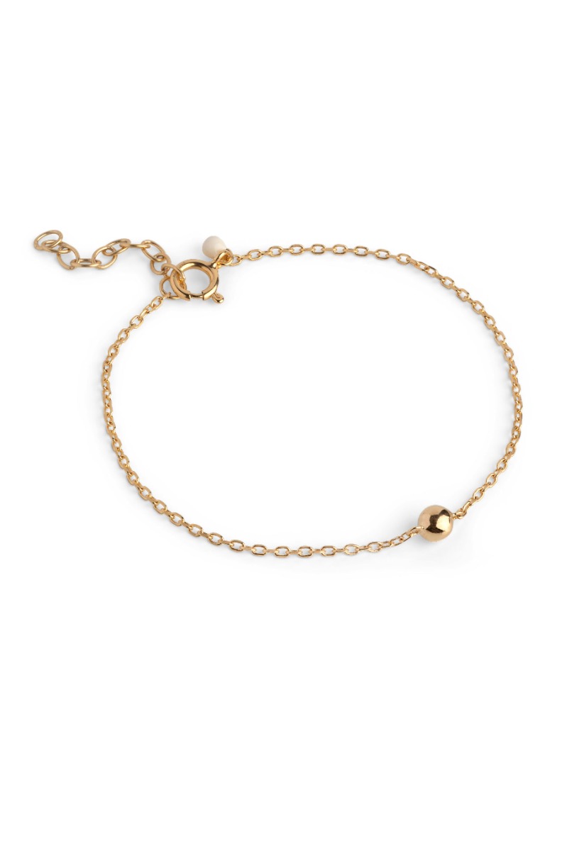 Elegant Guld Armbånd med Kugle - Enamel Copenhagen