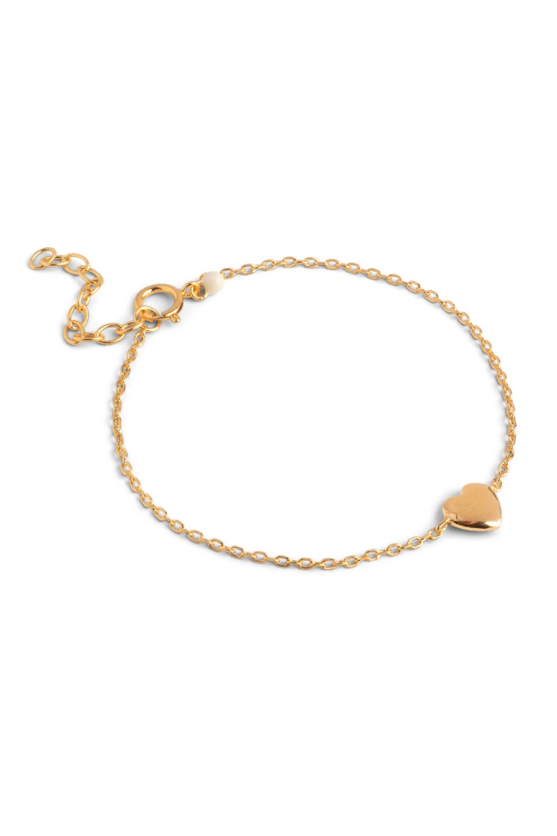 Enamel Amore Armbånd i Guld - Sødt Smykke Fund!